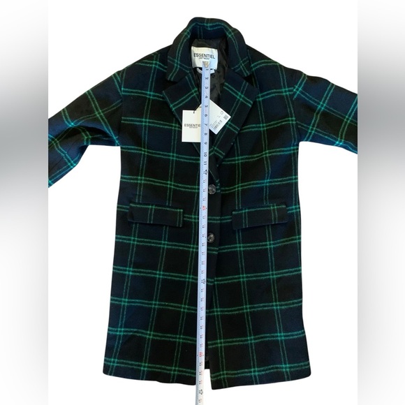 ESSENTIEL ANTWERP NWT Essential Edpecker Single Breasted Coat Sz 32 / 2 US NEW - Picture 11 of 14